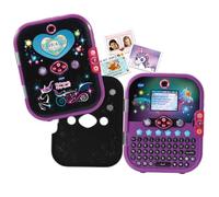 VTech - KidiSecrets Diario Secreto Digital, Reconocimiento Facial | Diario para niños +5 años, 4 pilas AA, cámara de Fotos y vídeo, MP3, luces, juegos educativos y mascota virtual, Versión ESP