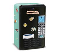 VTech - KidiSecrets Locker Taquilla Secreta, Caja fuerte con código secreto, Joyero niños, Personalizable, Pantalla LCD, Música, Alarma, Juguetes Electrónicos, color negro, Versión ESP