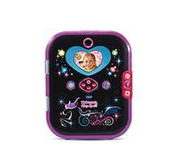 VTech - KidiSecrets Selfie Music 2.0 Black - Revista electrónica con reconocimiento facial - 6/12 años - Versión francesa