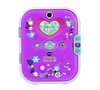 VTech KidiSecrets Selfie Music 2.0, Diario Secreto Interactivo para niños con Doble cámara y MP3, Diario electrónico con Pantalla a Color y Teclado, Idioma Italiano, Pilas Incluidas, 6-12 años