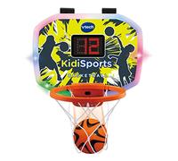 VTech - KidiSports Basketball, Canasta de Baloncesto interactiva, Juguete para niños +5 años, multijugador, 5 Modos de Juego, 2h de Juego, retos, concursos, versión ESP (3480-541622)