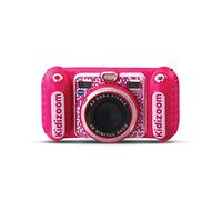 VTech KidiZoom Duo DX Rose, cámara de Fotos Digital Infantil 10 en 1, Foto, Selfie, vídeo, Pantalla a Color, Reproductor de MP3, Auriculares audios, Regalo para niños de 3 años a 12 años de Edad,
