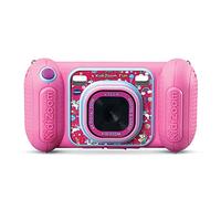 VTech KidiZoom Fun Rose, cámara Digital Infantil 9 en 1, Fotos y Videos, Pantalla a Color, filtros, Marcos y Efectos rígidos, Regalo para niños de 3 años a 10 años de Edad, Contenido en francés