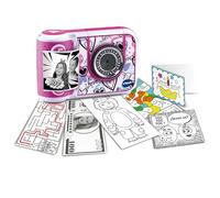 VTech - Kidizoom Print CAM Rosa, Cámara de Fotos instantáneas y vídeos para niños +5 años, Impresión Instantánea, Plantillas, Efectos, Marcos, Versión ESP