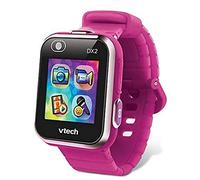 VTech - Kidizoom Smartwatch Connect DX2 Raspberry, reloj inteligente para niños, 5/13 años, versión FR