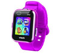 VTech Kidizoom Smartwatch DX2 Magenta, Reloj Interactivo para niños con cámara Doble, Pantalla táctil a Color, Reloj Inteligente con Sensor de Movimiento, Resistente a Golpes, Lengua