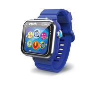 VTech - Kidizoom Smartwatch MAX Azul, Reloj Inteligente para niños, Doble cámara de Fotos, vídeos, Juegos, Pantalla táctil Horizontal, Versión ESP
