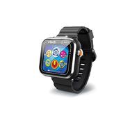 VTech KidiZoom SmartWatch MAX Negro Reloj Digital Niño, Foto, Selfie, Vídeo, Pantalla Táctil Horizontal, Juguete de Alta Tecnología, Regalo para Niños y Adolescentes de 5 años a 14 años - Contenido en