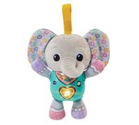 VTech knuffel olifantje - interactief speelgoed grijs multicolor