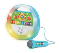 VTech Leapfrog Karaoke Infantil Music Kid, Juguetes Electrónicos Niños +2 Años, Bluetooth, Altavoz Interactivo, Asa Portátil, +40 Canciones y Melodías, Grabadora y Efectos de Voz, Versión ESP