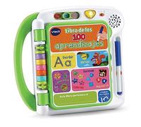 VTech - Libro de los 100 aprendizajes, Juguete Educativo Interactivo para niños +3 años, Aprende a Escribir, Versión ESP
