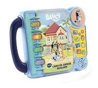 VTech - Libro Educativo de Bluey, Juega y aprende simulando acciones de la Vida Real, 4 Modos de Juego, Juguete para niños +3 años, Versión ESP
