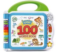 VTech - Mis primeras 100 Palabras Bilingüe, Libro Educativo Interactivo ESPAÑOL-INGLÉS, Juguete para niños +1.5 años, Versión ESP