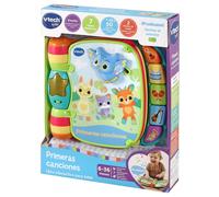 Vtech - Libro musical Primeras Canciones con luz, 6 melodías y canciones 19x22x4 cm (80-166777)