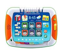VTech - Libro/Tablet multiaventura, Tablet para niños +2 años, Tablero Interactivo y Libro Tradicional, aprende los Colores, Las Formas geométricas a través de Cuentos y páginas ilustradas