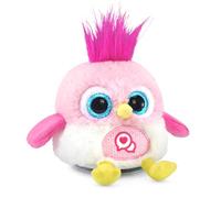 VTech - LoLibirds Lolito Pinky, Pajarito Interactivo de Peluche para Colocar en el Hombro, Mascotas Que repiten lo Que Dices, Cantan, Trinan, Regalo para niños 4-10 años, Contenido en Español