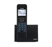 VTech LS1050 DECT Teléfono inalámbrico con contestador automático, base de carga innovadora, bloqueo de llamadas, función de identificación de llamada/llamada en espera, manos libres, pantalla