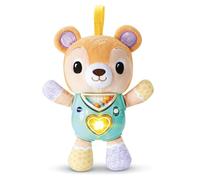 VTech - Lumi Chant'Pozo, Oso de Peluche Interactivo, sonajero para bebé, Despertar Musical, Juguete para Cochecito, Asiento de Coche y Parque para bebés, Regalo de Nacimiento para bebés a Partir de 3