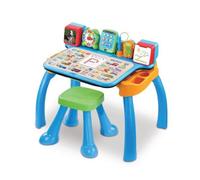 VTech MagiBureau Interactivo 6 En 1 Escritorio Musical Con Taburete, Paneles Educativos, Piano Y Altavoz