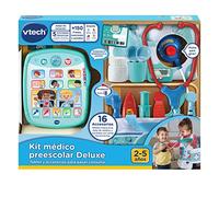 VTech - Maletín médico Preescolar Deluxe, Tablet y Accesorios para Pasar Consulta, Juguete para niños +2 años, versión española