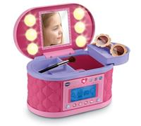 VTech - Maletín Secreto de Maquillaje, Joyero Interactivo, Código Personal, Espejo, Juguete niños +5 años, Pantalla LCD, Actividades mágicas, Bluetooth, Radio, Versión ESP