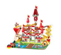 VTech Marble Rush Adventure Castle Set - Pista de Bolas interactiva con Ascensor motorizado, Tema de Ritterburg, 171 Piezas, 10 MarBalls, Sonidos y Efectos, Juguete para niños