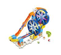 VTech - Marble Rush, Circuito electrónico de Bolas Fun Fair Set Electronic M300E, Juego de construcción, 26 Piezas, 5 Bolas, Regalo para niños a Partir de 4 años - Contenido en francés