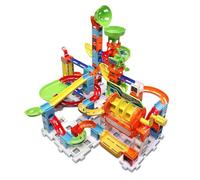 VTech - Marble Rush Deluxe Corkscrew Set, Circuito de canicas Interactivo | Juguete de construcción +4 años 102 piezas y 10 canicas, 41 x 66 x 50 cm, Compatible con playsets de Marble Rush, Versión ESP