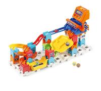 VTech - Marble Rush Racing Track Set, Circuito de canicas Interactivo, Juguete de construcción para niños +4 años, versión española