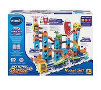 VTech Marble Rush Rocket Set Electronic M100E, Circuito de canicas, Juguete de construcción niños +4 años, Versión ESP