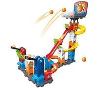VTech Marble Rush S500 - Juego de Pista interactiva de Baloncesto con 41 Piezas, 6 MarBalls, Opciones de Montaje versátiles, promueve la Creatividad y la motricidad