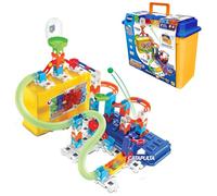 VTech - Marble Rush Storage Box, Construye y almacena, Maleta de Transporte Que Forma Parte del Circuito, Juguete de construcción, Regalo niños +4 años, Versión ESP