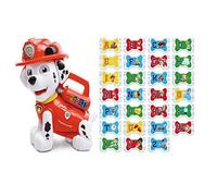 VTech - Marshall Letras al Rescate, Abecedario Interactivo de Patrulla Canina con Huesos en Forma de Galletas para Escuchar Palabras y más Datos interesantes