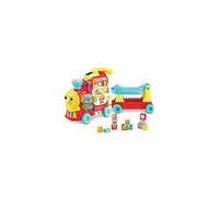 VTech - Maxiloco, Mi Trotti Tren 7 en 1, Andador Empujador para Bebé, Portador Escalable, Mesa de Despertar Interactiva Desmontable, Bloques de Construcción Alfabeto, Regalo Bebé a Partir de 1 año -