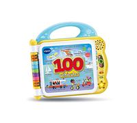 VTech Mi Imagier Bilingüe, Imagier Hablando Mis 100 Vehículos, Libro de Sonido, 12 Páginas ilustradas e interactivas, Juguete Educativo, Regalo Infantil a Partir de 18 Meses - Contenido en francés e