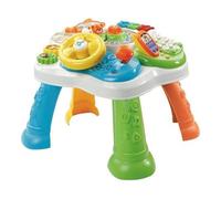 VTech - Mi Mesa de Actividades bilingüe, Mesa multijuego para bebé interactiva y escalable, Juguete de Actividad y Desarrollo, Despertar Musical, Regalo para bebé Desde 9 Meses - Contenido en francés