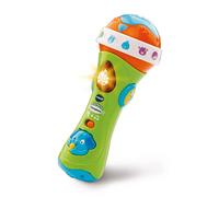 VTech Micrófono de juguete para niños con efecto de voz amplificado y sonidos de animales, juguetes educativos para niños y niñas de 1, 2, 3+ años, 78763