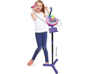 Vtech - Micrófono electrónico interactivo LightShow Karaoke ㅤ