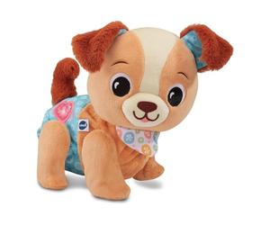 VTech Milo Scodinzolo y Camino, Peluche Interactivo con 3 Canciones y 15 melodías, Cola Que se Mueve, Desarrollo sensorial, Apagado automático, Idioma Italiano, Pilas Incluidas, 9-36 Meses