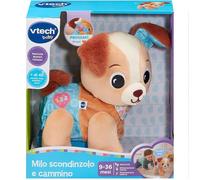 VTECH Milo Scodinzolo Y Cammino Peluche Interactivo Con 3 Canciones 15 Melodie L