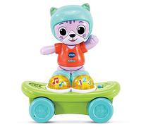 VTech - Mina, Mi Gato Rouli'golo, Gato Interactivo, Juguete Despertar Bebé - 12/36 Meses - Versión ES