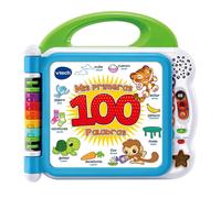 VTech - Mis primeras 100 palabras Bilingüe, Libro educativo interactivo ESPAÑOL-