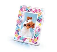 VTech - Mosaic Magic Lights - Kit de mosaico infantil - Marco de fotos personalizable con efectos luminosos y música - Juego creativo y bricolaje - Regalo para niños a partir de 5 años - Contenido en