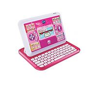 VTech - Ordenador Educativo Genio Little App para niños, Color Rosa, versión Inglesa
