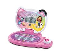 VTech - Ordenador Educativo La casa de muñecas de Gabby, Juguetes Electrónicos para niños +3 Años, Pantalla LCD, Juegos y Actividades de Aprendizaje, Versión ESP