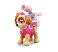 VTech Pat' Patrulla, Stella Interactive Mission Sauvetage, Figura de 16 cm con 4 Accesorios, Perro Interactivo, Juguete de la Patrulla Canina, Regalo para niños de 3 años a 7 años - Contenido en