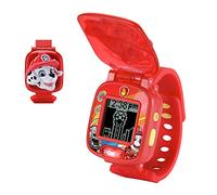 VTech - Patrulla Canina La Película, Reloj Educativo de Marshall, Juguete Interactivo para niños +3 años, Voces Originales de los Personajes, versión ESP (3480-525587)