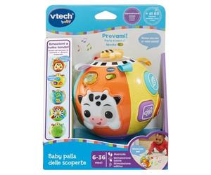 VTech Pelota interactiva Baby de Descubrimiento, Juego Educativo para niño para Desarrollo sensorial, 6-36 Meses