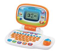 VTech - Pequeordenador, Ordenador Infantil Educativo para niños +3 años, Más de 20 Actividades Que enseñan Letras, números, Animales, lógica y música, Multicolor, Versión ESP