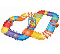 VTech - Pistas con tramos Flexibles TutTut Bólidos, Set de Piezas Flexibles para Formar más de 6 circuitos Diferentes, se Pueden conectar con el Resto de playsets TutTut (3480-524422)